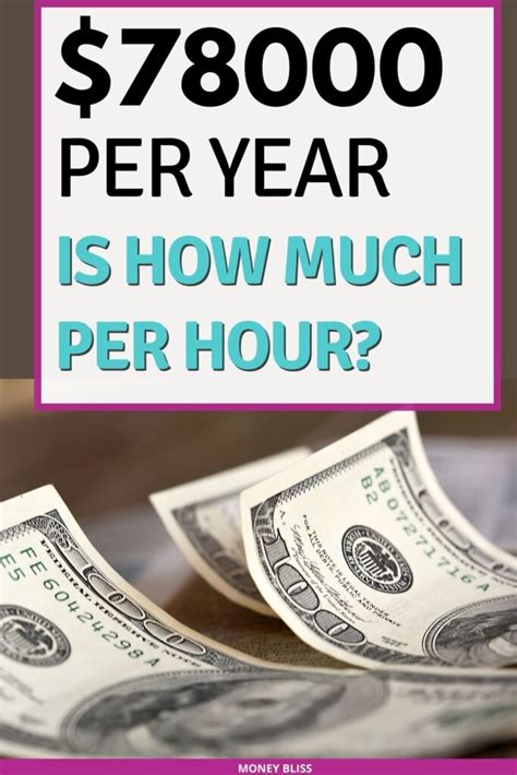78k is how much hourly